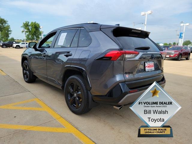 Photo of 2021 Magnetic Gray Metallic/Midnight Black Metallic Toyota RAV4 Hybrid