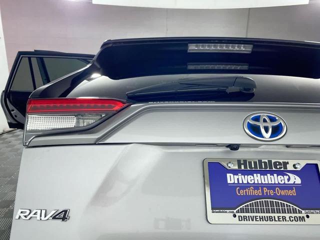 Photo of 2021 Silver Sky Metallic/Midnight Black Metallic Toyota RAV4 Hybrid