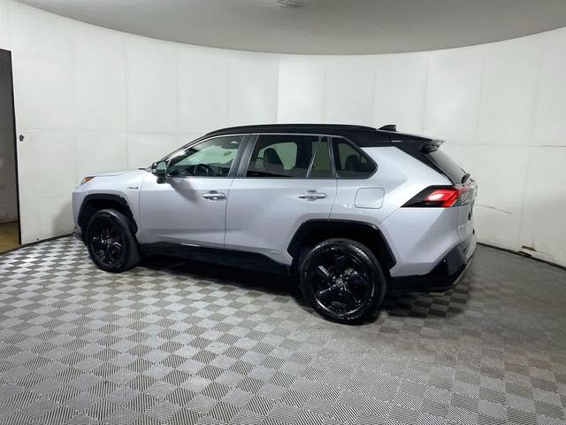 Photo of 2021 Silver Sky Metallic/Midnight Black Metallic Toyota RAV4 Hybrid