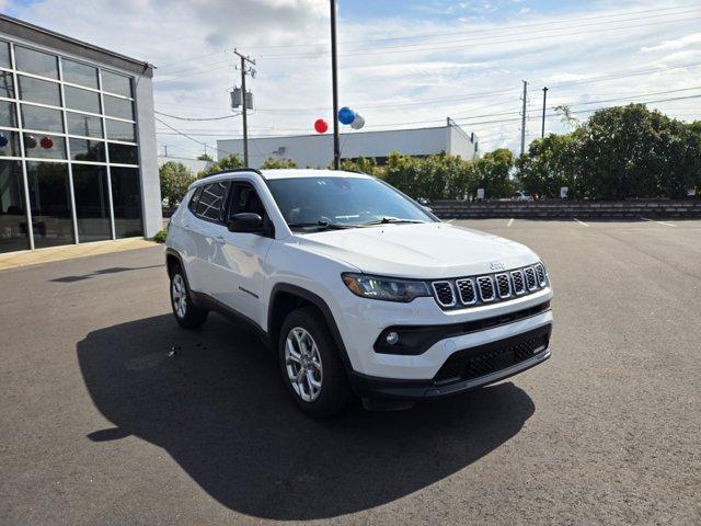 Photo of 2024 Bright White Clearcoat Jeep Compass