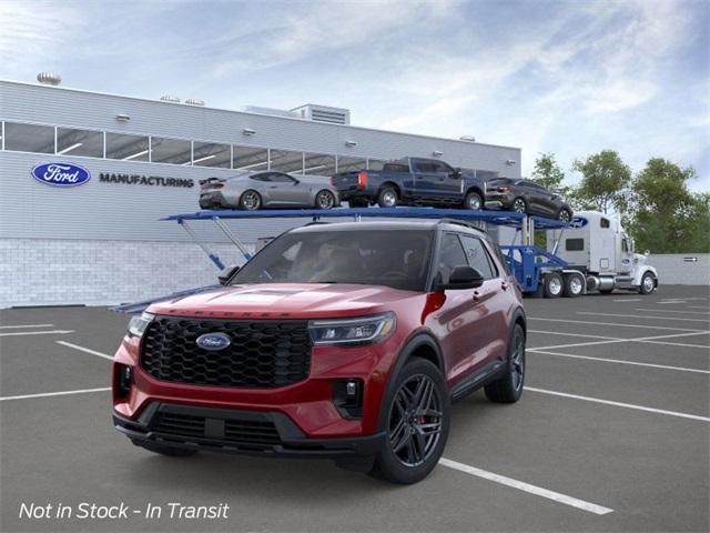 Photo of 2025 Rapid Red Metallic Tinted Clearcoat Ford Explorer