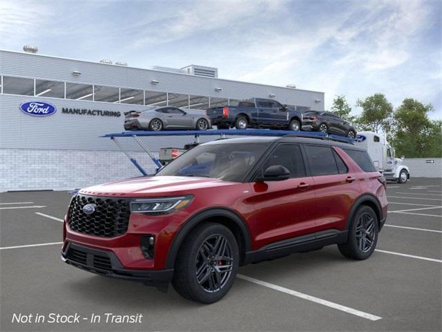 Photo of 2025 Rapid Red Metallic Tinted Clearcoat Ford Explorer