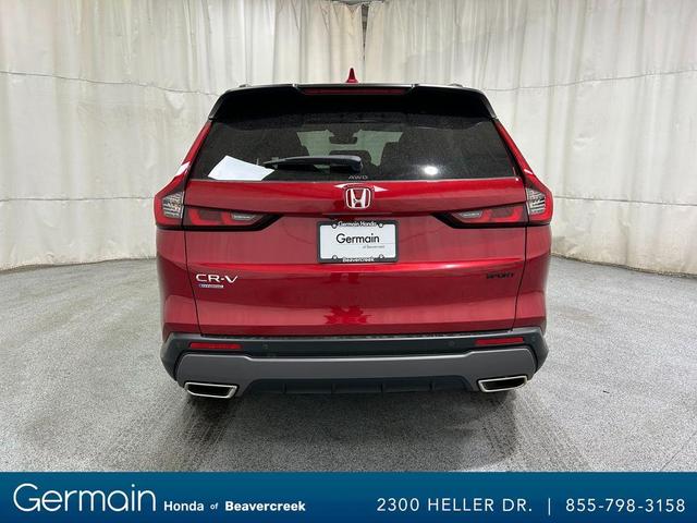 Photo of 2025 Radiant Red Metallic Honda CR-V Hybrid