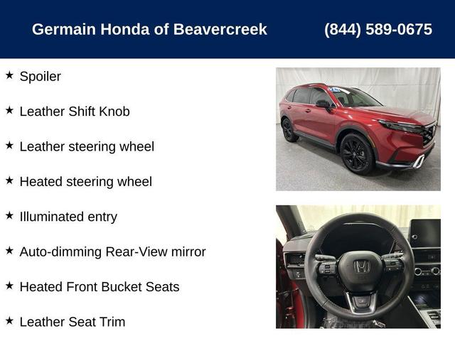 Photo of 2024 Radiant Red Metallic Honda CR-V Hybrid