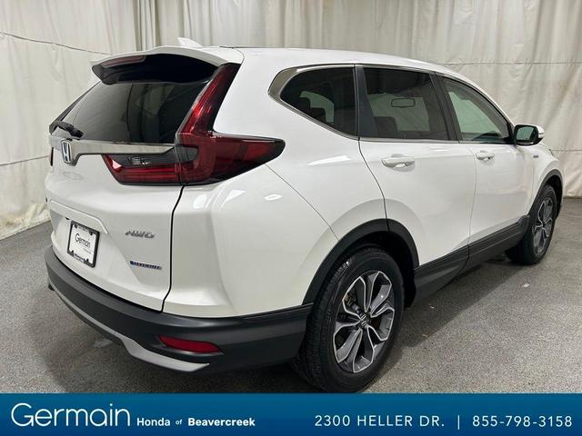 Photo of 2022 Platinum White Pearl Honda CR-V Hybrid