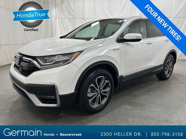 Photo of 2022 Platinum White Pearl Honda CR-V Hybrid