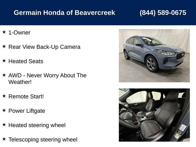 Photo of 2023 Vapor Blue Metallic Ford Escape