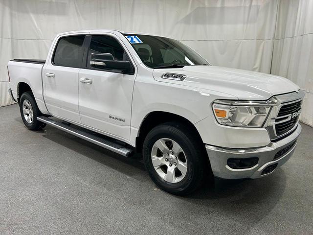 Photo of 2021 Bright White Clearcoat RAM 1500