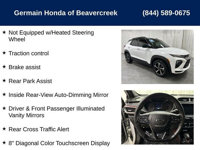Photo of 2023 Summit White Chevrolet Trailblazer