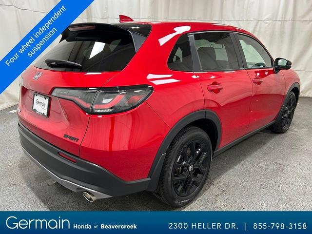 Photo of 2025 Milano Red Honda HR-V