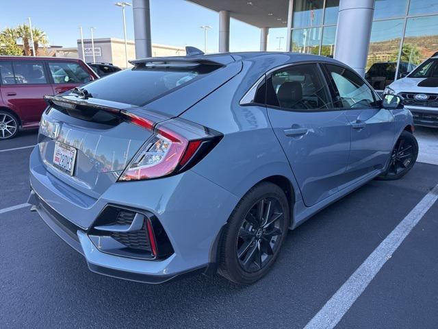 Photo of 2020 Cosmic Blue Metallic Honda Civic