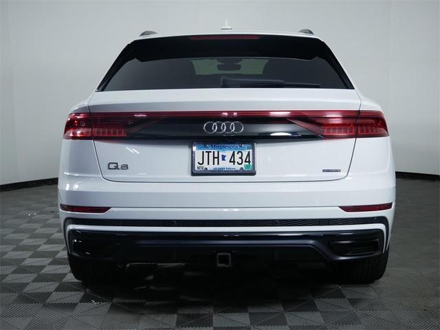 Photo of 2021 Glacier White Metallic Audi Q8