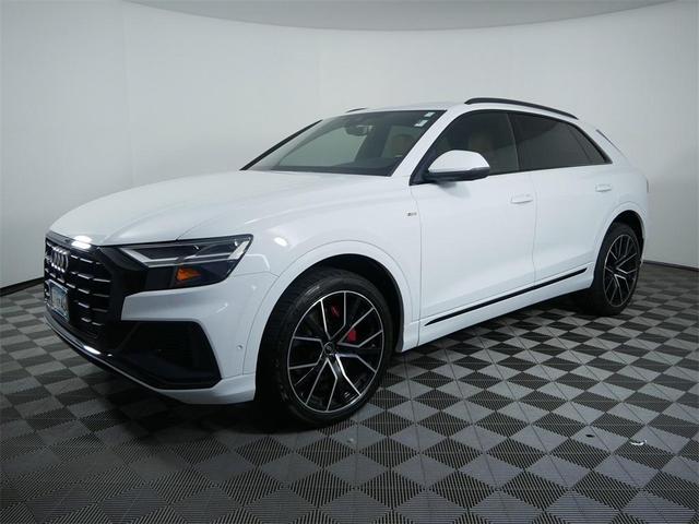 Photo of 2021 Glacier White Metallic Audi Q8