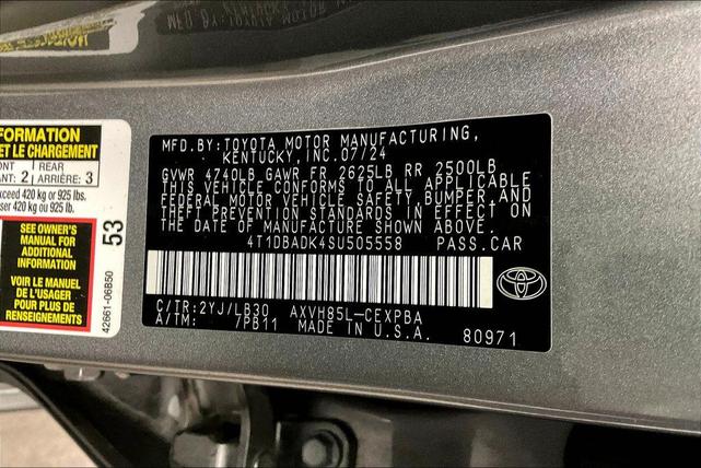 Photo of 2025 Heavy Metal/Midnight Black Metallic Toyota Camry