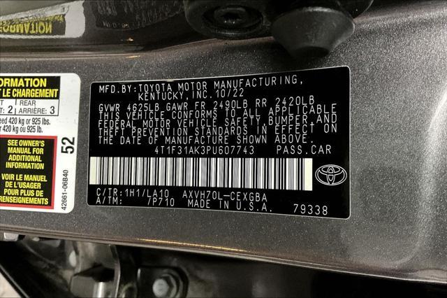Photo of 2023 Predawn Gray Mica Toyota Camry Hybrid