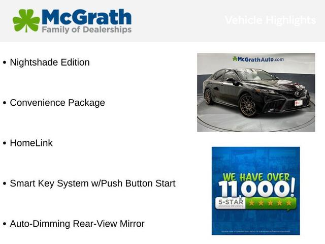Photo of 2023 Midnight Black Metallic Toyota Camry