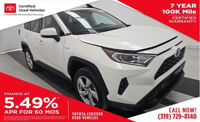 Photo of 2021 Blizzard Pearl Toyota RAV4 Hybrid