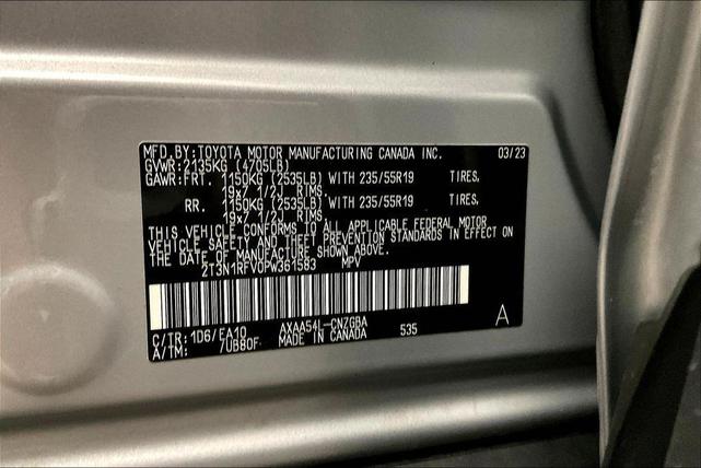 Photo of 2023 Silver Sky Metallic Toyota RAV4