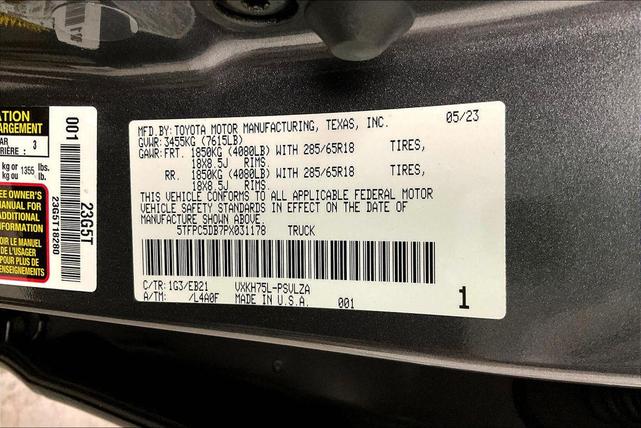 Photo of 2023 Magnetic Gray Metallic Toyota Tundra Hybrid
