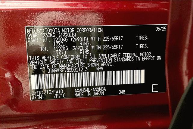 Photo of 2025 Ruby Flare Pearl Toyota RAV4 Hybrid