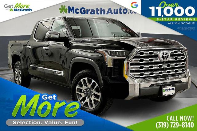 Photo of 2025 Midnight Black Metallic Toyota Tundra Hybrid