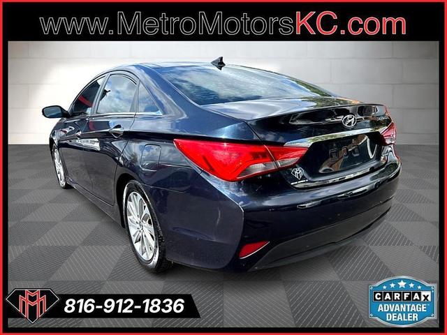 Photo of 2014 Pacific Blue Pearl Hyundai SONATA