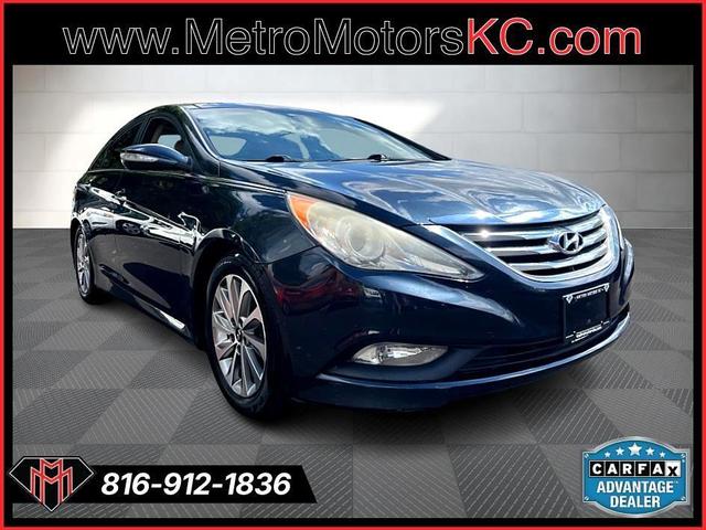 Photo of 2014 Pacific Blue Pearl Hyundai SONATA