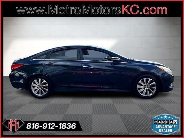 Photo of 2014 Pacific Blue Pearl Hyundai SONATA
