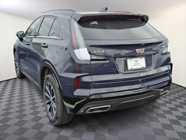 Photo of 2025 Midnight Sky Metallic Cadillac XT4