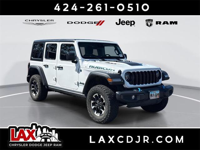 Photo of 2024 Bright White Clearcoat Jeep Wrangler 4xe