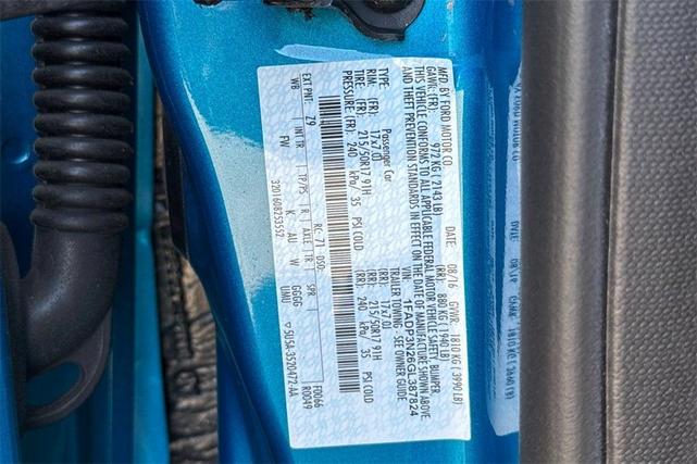 Photo of 2016 Blue Candy Ford Focus