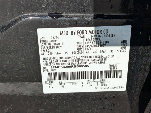 Photo of 2024 Agate Black Metallic Ford Edge
