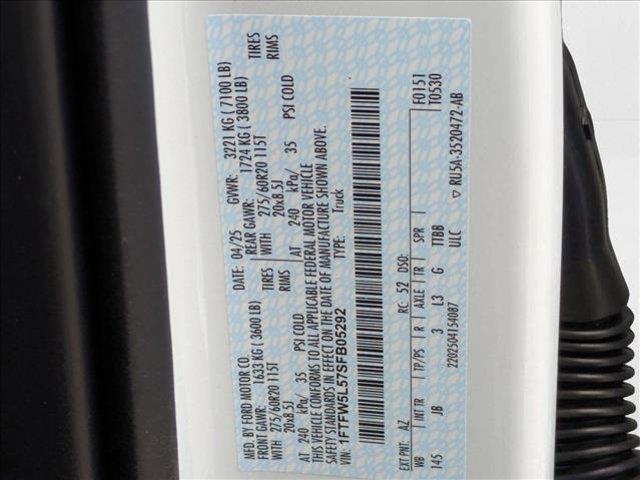 Photo of 2025 Star White Metallic Tri-Coat Ford F-150