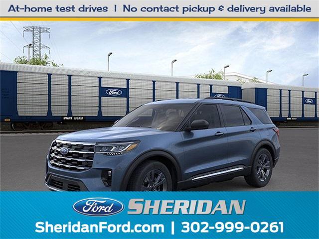 Photo of 2025 Vapor Blue Metallic Ford Explorer