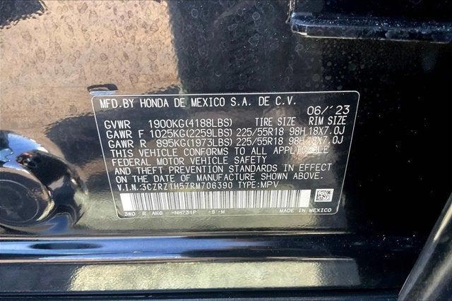 Photo of 2024 Crystal Black Pearl Honda HR-V