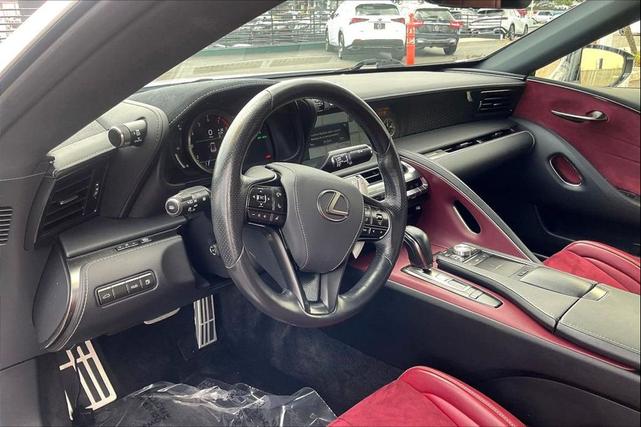 Photo of 2018 Ultra White Lexus LC 500