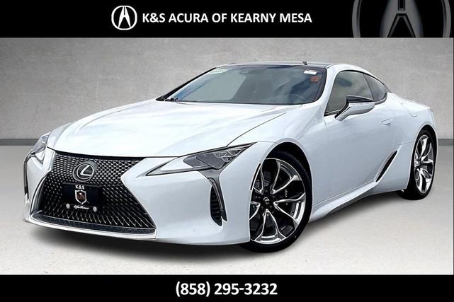 Photo of 2018 Ultra White Lexus LC 500