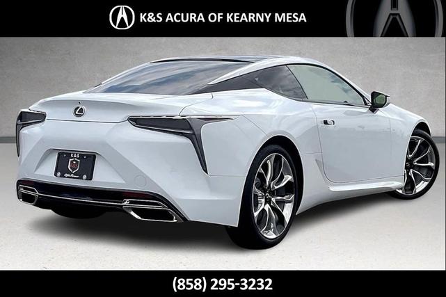 Photo of 2018 Ultra White Lexus LC 500
