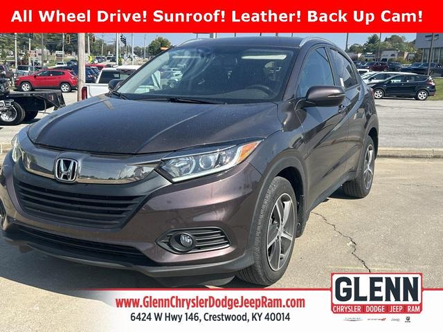 Photo of 2021 Aegean Blue Metallic Honda HR-V