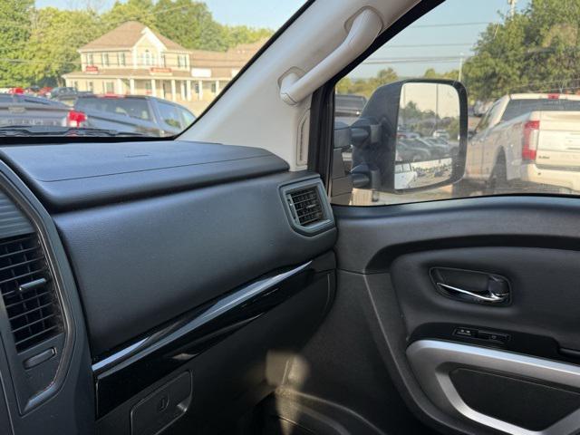 Photo of 2023 Glacier White Nissan Titan XD