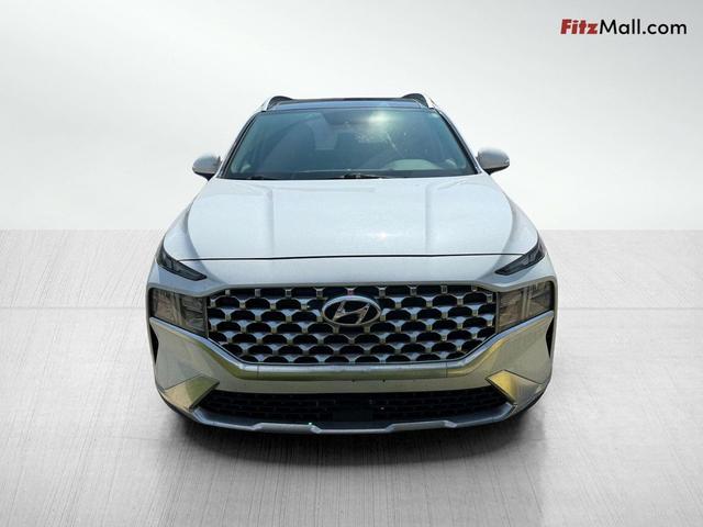 Photo of 2021 Quartz White Hyundai SANTA FE