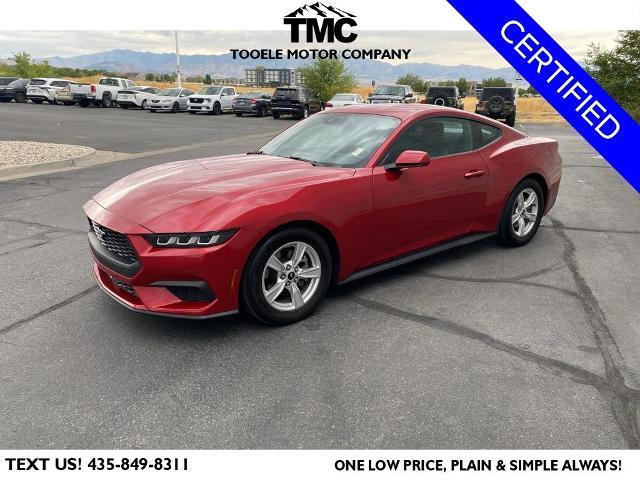 Photo of 2024 RAPID RED MET TINTED CC Ford Mustang