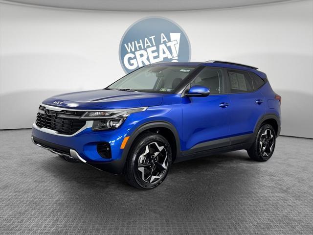Photo of 2025 Neptune Blue Kia Seltos