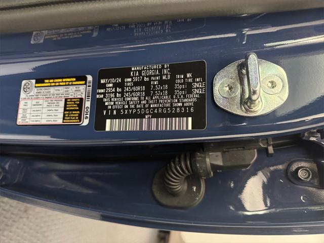 Photo of 2024 Midnight Lake Blue Kia Telluride