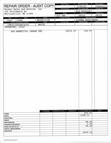 Photo of 2020 Star White Metallic Tri-Coat Ford Expedition