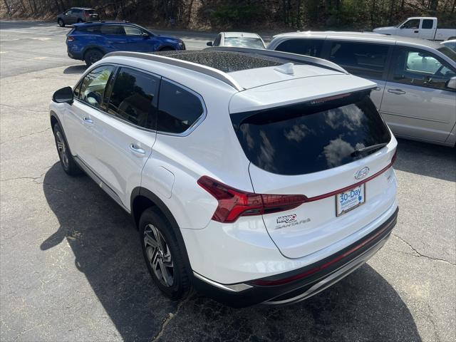 Photo of 2022 Quartz White Hyundai SANTA FE