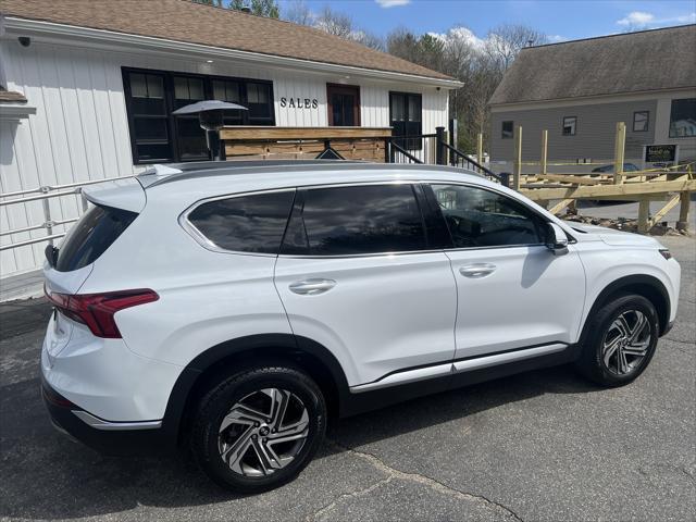 Photo of 2022 Quartz White Hyundai SANTA FE