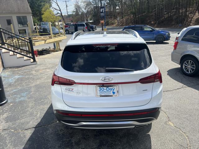 Photo of 2022 Quartz White Hyundai SANTA FE