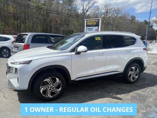 Photo of 2022 Quartz White Hyundai SANTA FE