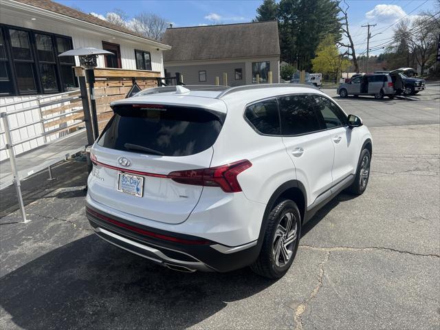 Photo of 2022 Quartz White Hyundai SANTA FE